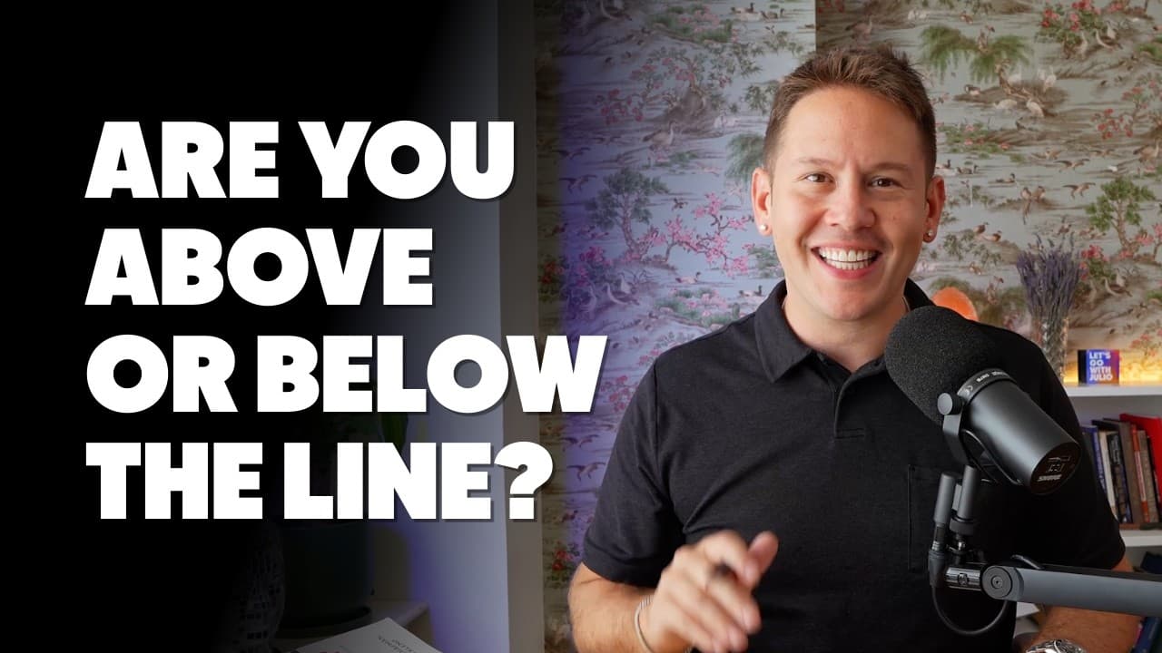 Are You Leading From Above or Below the Line?